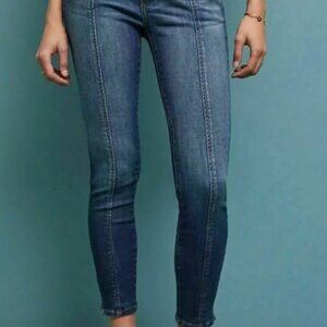 Pilcro and the Letterpress High-Rise Leggings Jeggings Medium Wash Size 29